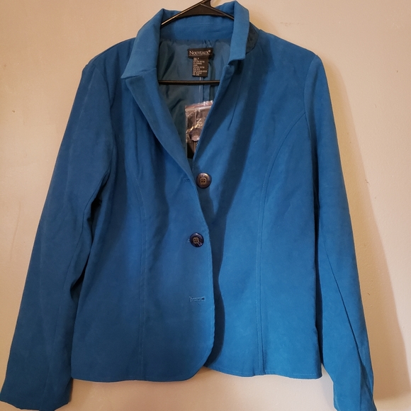 nouveaux Jackets & Blazers - Womens blue sapphire Blazer size small Nouveaux